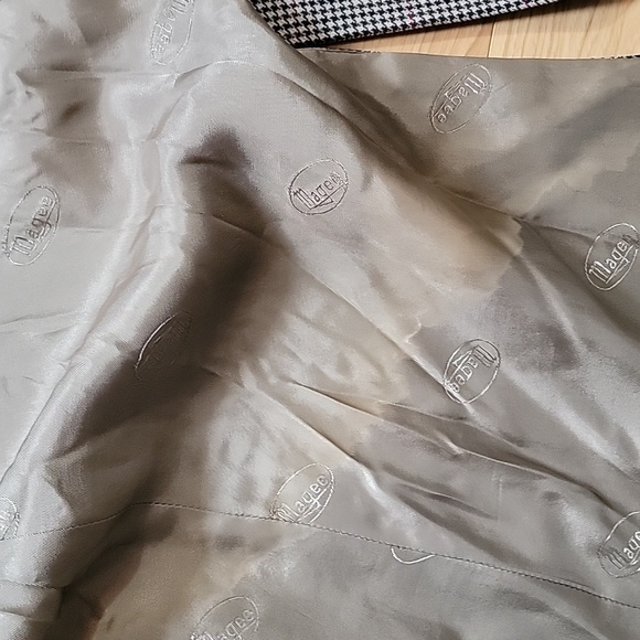 Authentic English magee tweed 46 houndstooth blazer from Harrods - Picture 10 of 13